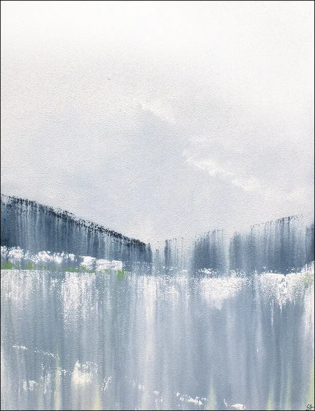 Akrylmålning No. 210603 North av Stellan Fine Art