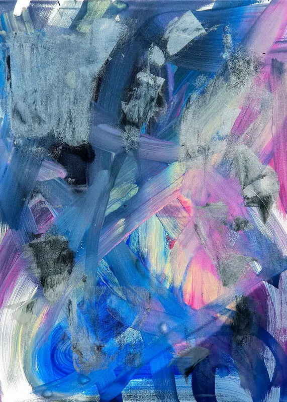 Akrylmålning Abstract 112 av Patrik Bergling