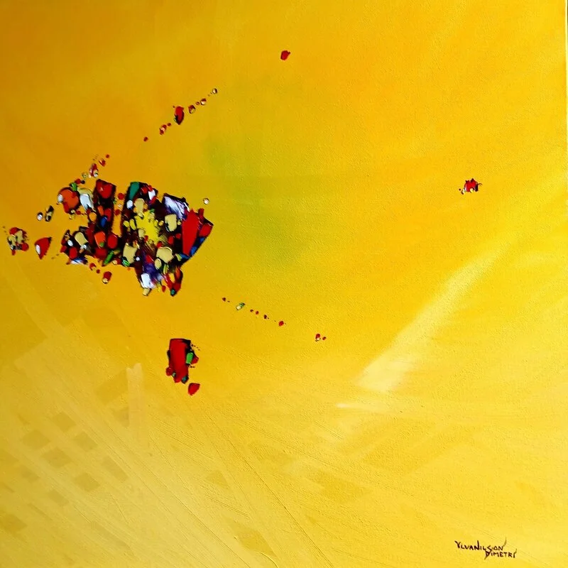 Oljemålning Revor i solskenet av Ylva Dimetri