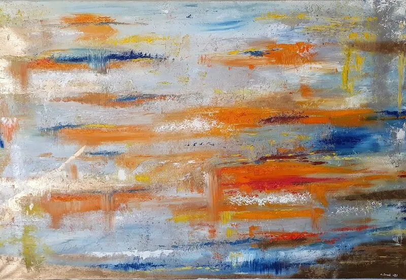 Oljemålning 8 av Carl Jerrå