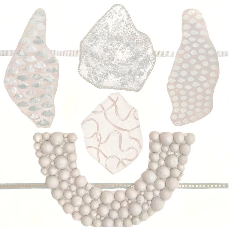 Akrylmålning NORA av Helena Mernissi