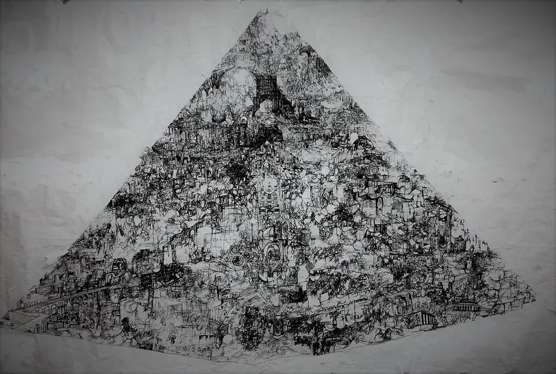 Pyramidof the word av Max Hjalmarsson