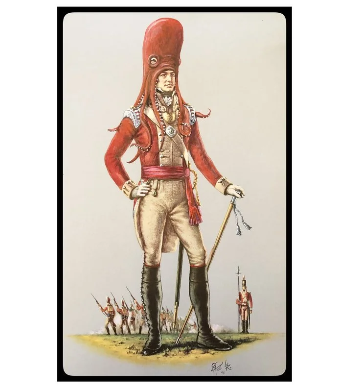 Akrylmålning Alltid redo av Ola Art