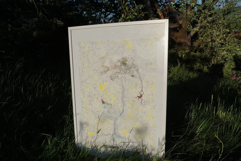 Akvarell Aporna av Jonathan Gustafsson