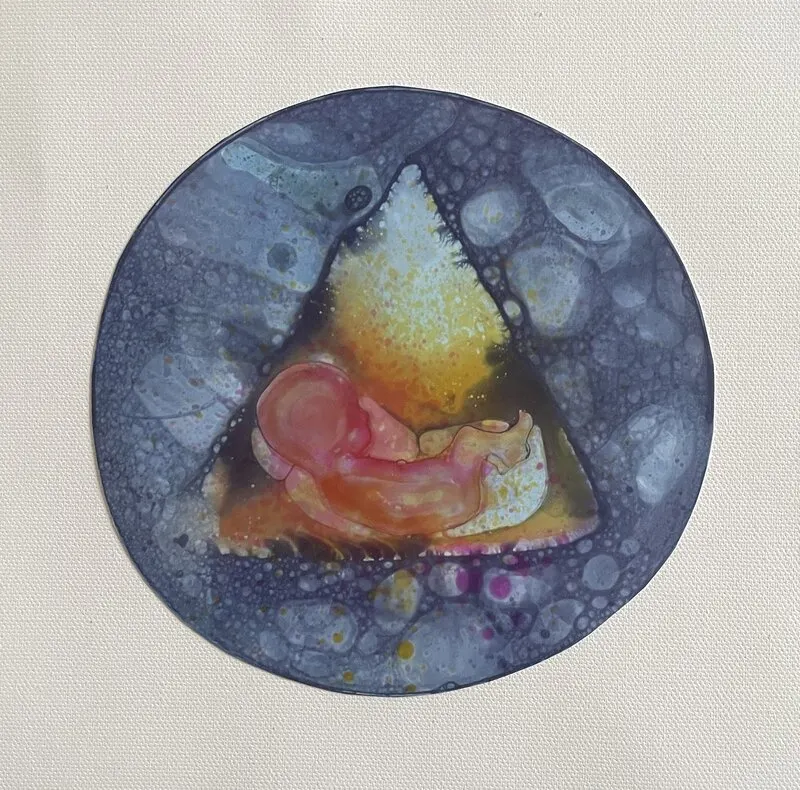 Embryo I av Inga Wretlund