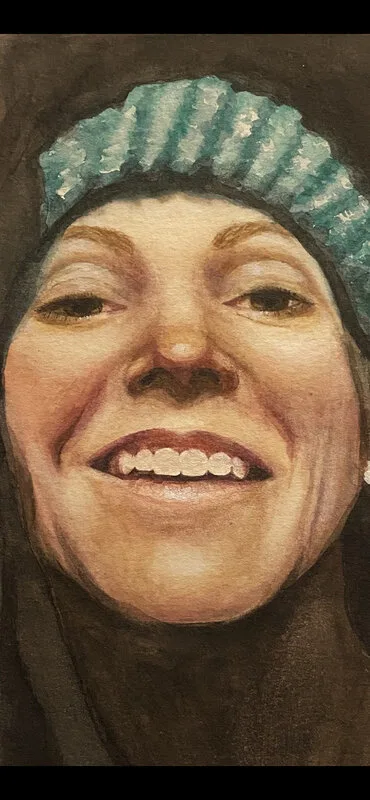 Akvarell av Marianne Söderqvist Wincent