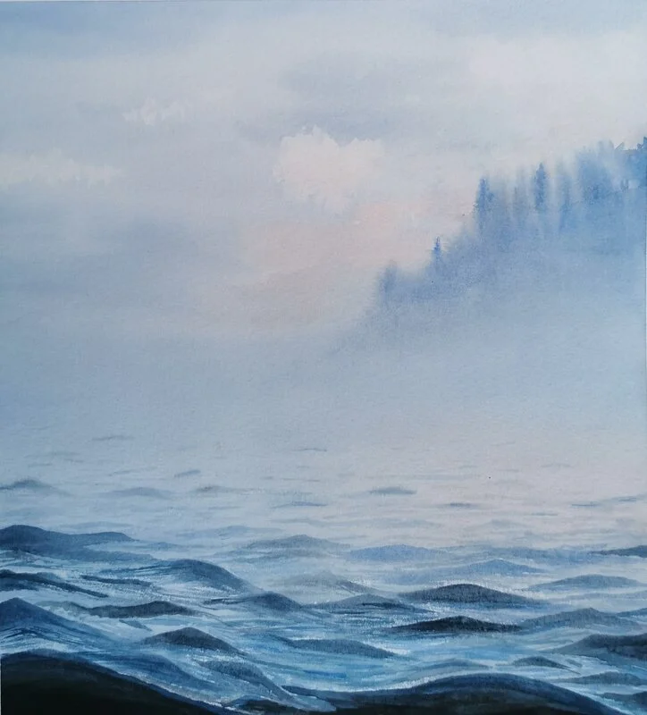 Akvarell Whole av Maja Antoniou