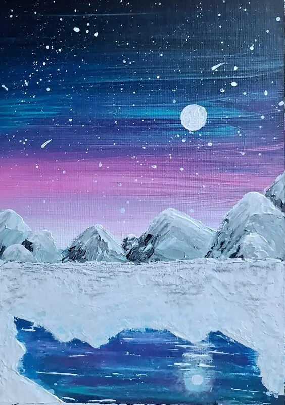 Akrylmålning av Lillie & Susanne Martini