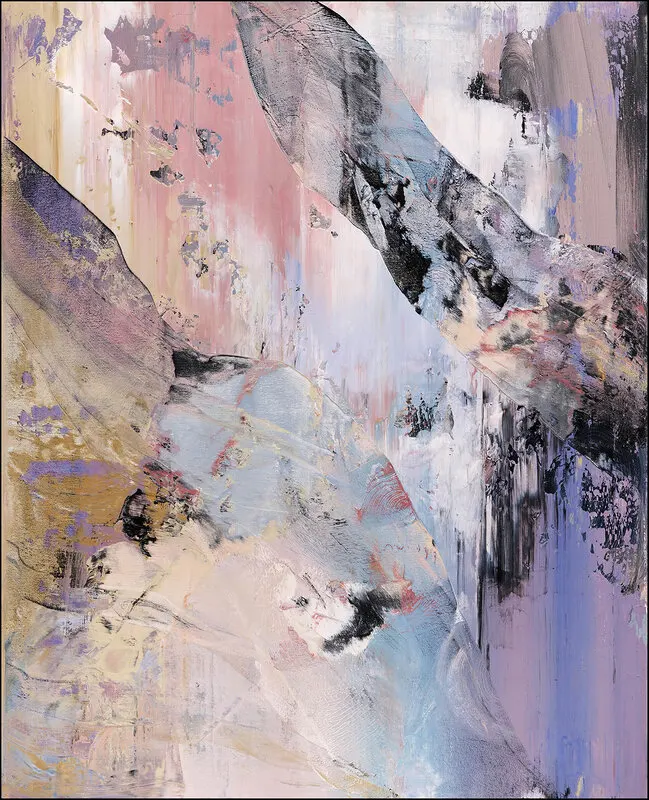 Akrylmålning Abstract no.2217 av Tomas Hammar