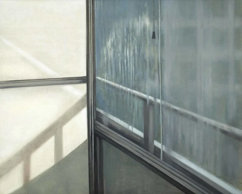 Oljemålning Intuition IV av Maria Helen Nordin