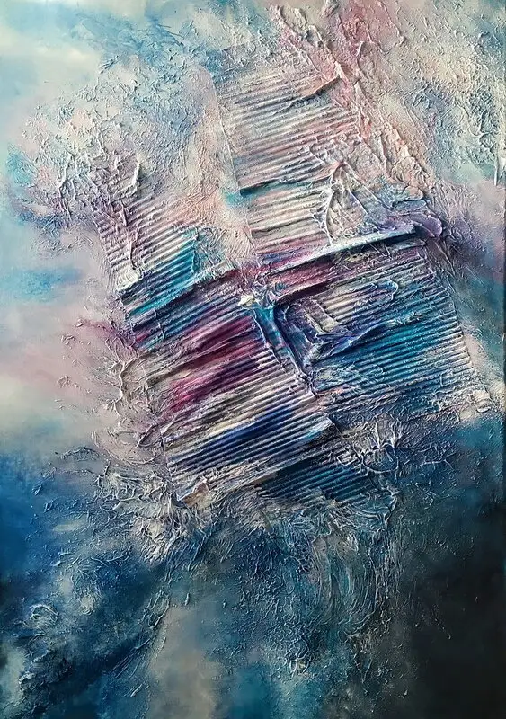 Purple swept away av Alexandra Petropoulou