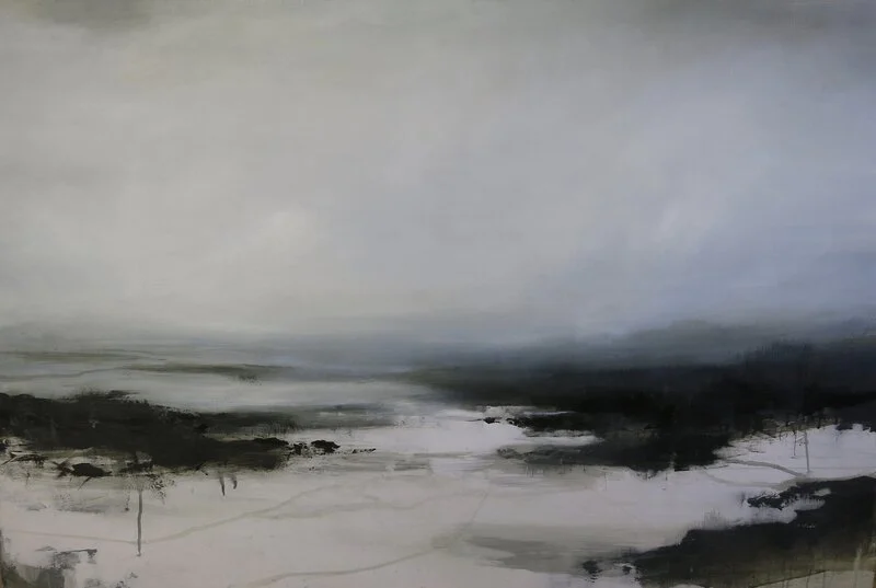 Oljemålning De sällan beträdda av Camilla Hagström