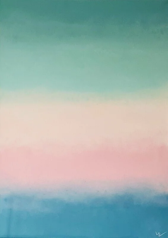 Akrylmålning av Deborah Galliano