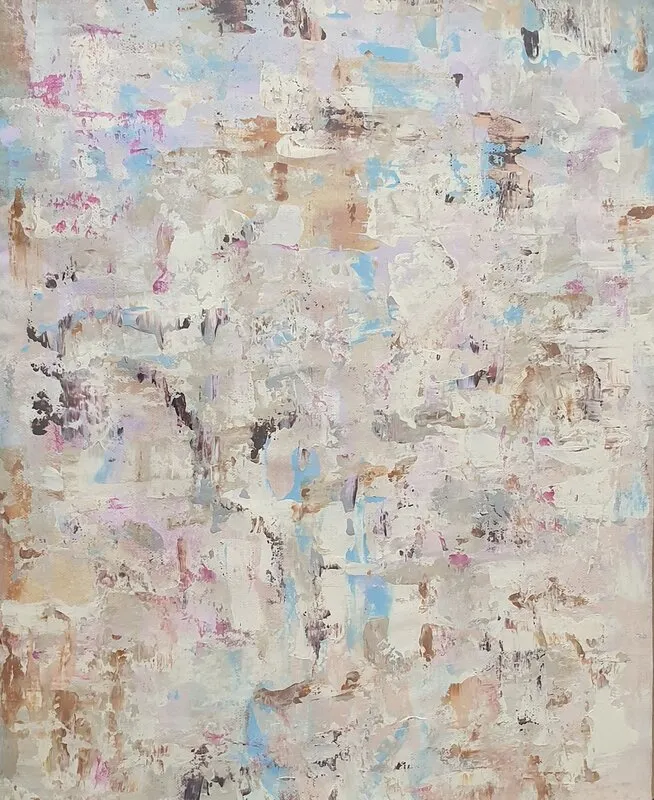 Akrylmålning Crazy calm av Mirella Fredin