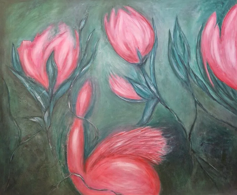 Dancing with flowers av Heli Puranen