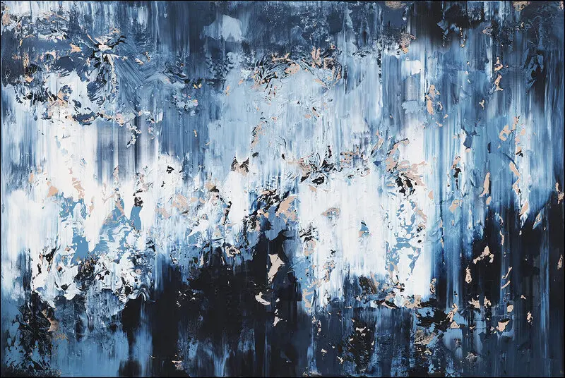 Akrylmålning Abstract no.2227 av Tomas Hammar