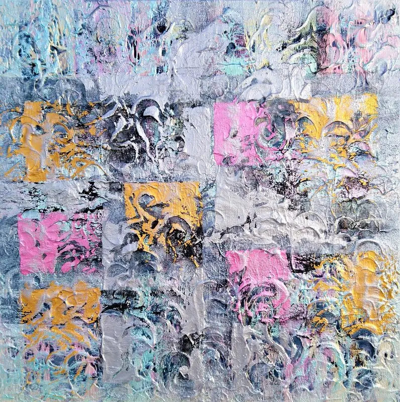 Akrylmålning 188 av Sandra H