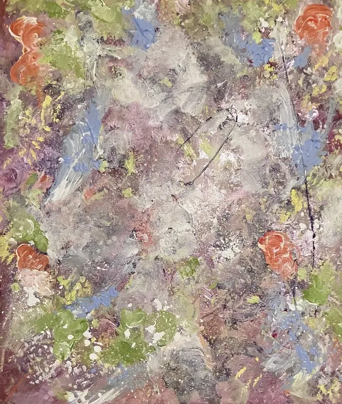 Akrylmålning Skogspromenad av Anitas Art/Anita Nyberg