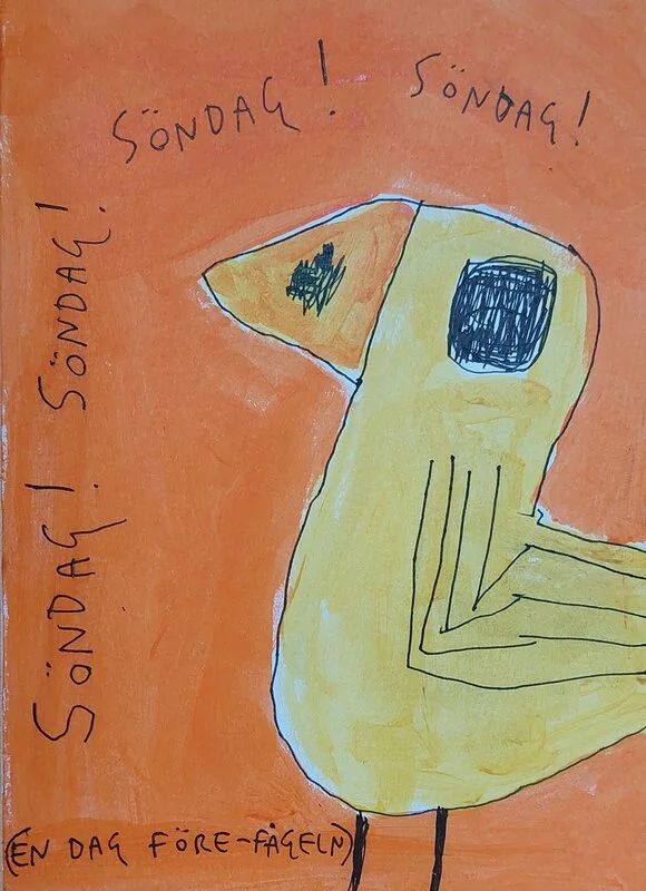 Söndag! Söndag! (En dag före-fågeln) av Mikael Jonsson