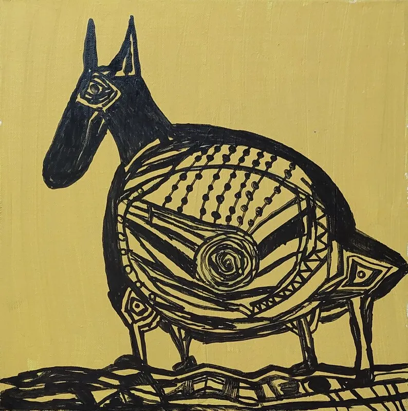 Hund-kyckling-häst av Mikael Jonsson