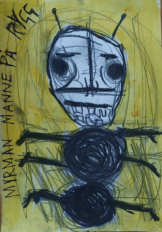 Myran Manne på rygg (BRIS) av Mikael Jonsson