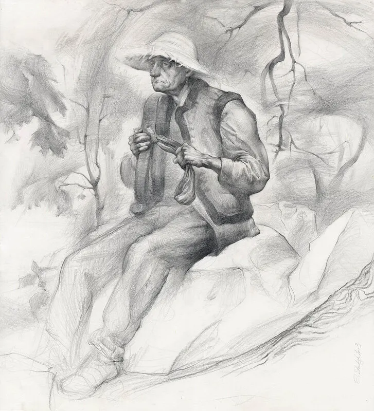 The man in keptar av Olga Sternyk