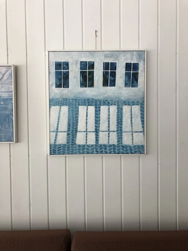 Oljemålning The light inside av Märta Lindqvist