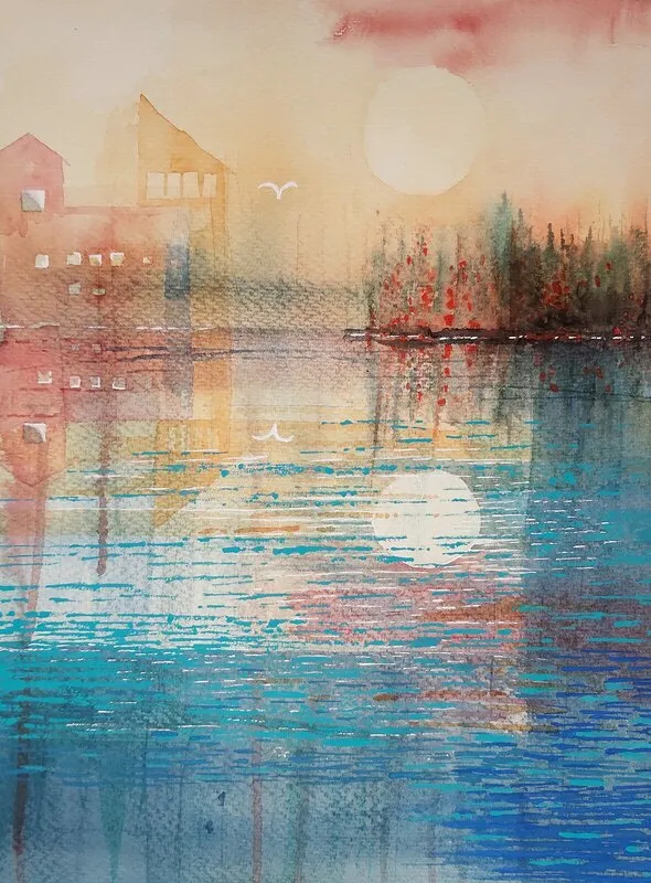 White bird av Catharina Engberg