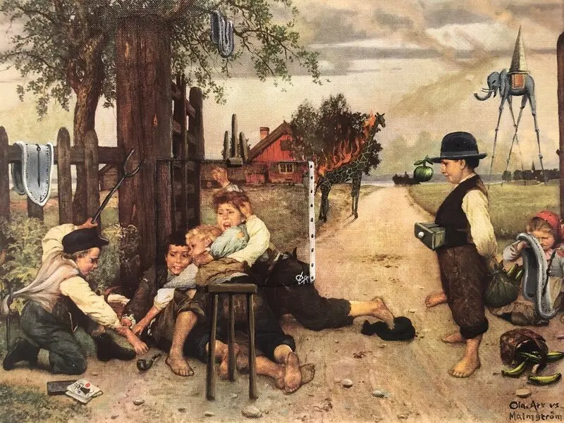 Situationen kändes helt surrealistisk av Ola Art