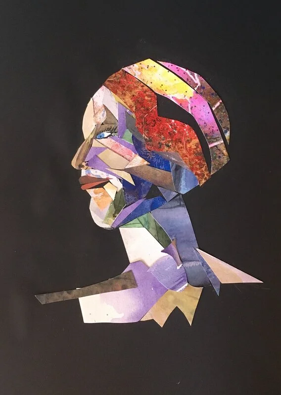 Colorful woman av Gunilla Tuvin