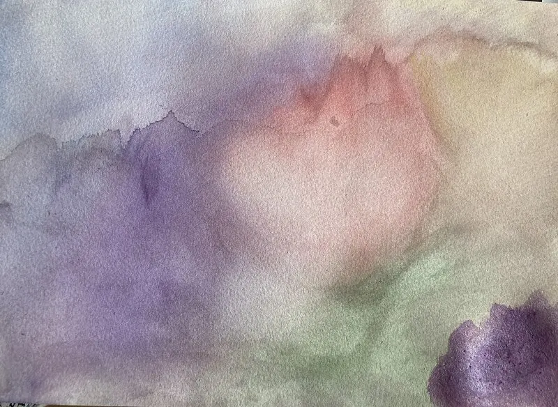 Akvarell Tulips av Anitas Art/Anita Nyberg