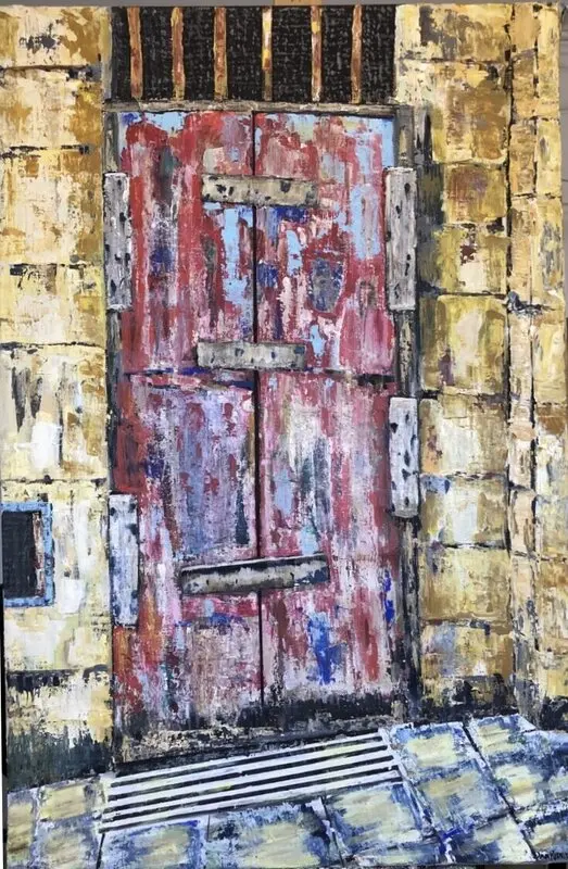 Akrylmålning Påsk på Malta av Dan Ridemar