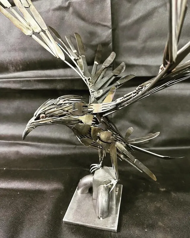 Skulptur Eagle av Thomas Nowobilski