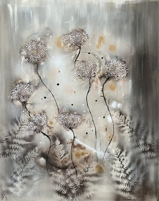 Akrylmålning Autumn glow av Art By Lycke / Ann-Sofie Lycke