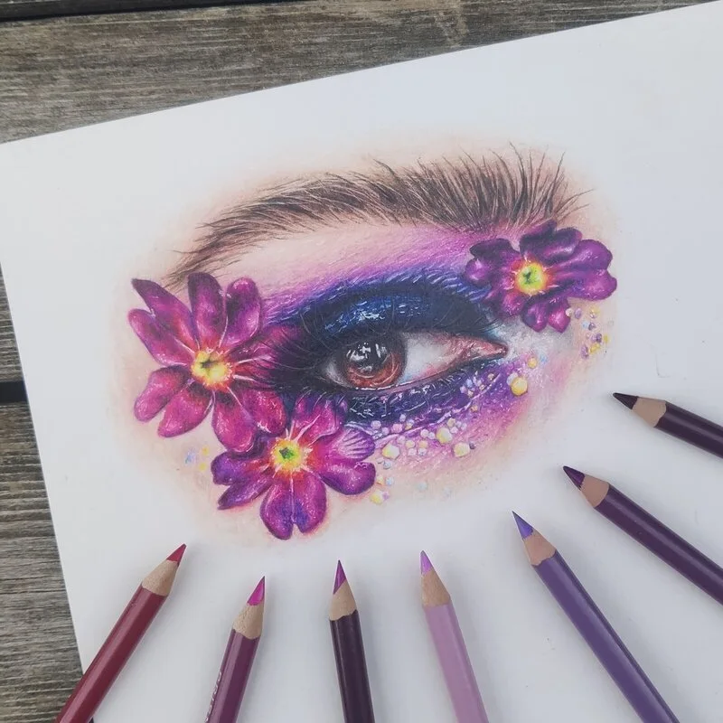 Eye study av Kristina Cernova