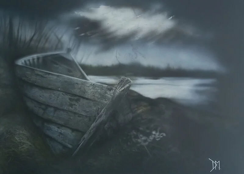 Strandad av Dennis Makin