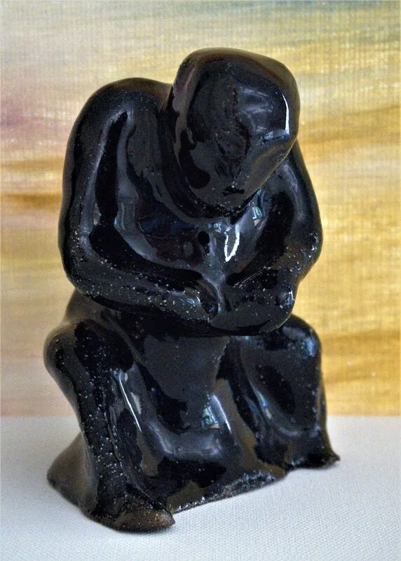 Skulptur "Reflection" - stoneware sculpture av Gerhard Hofman