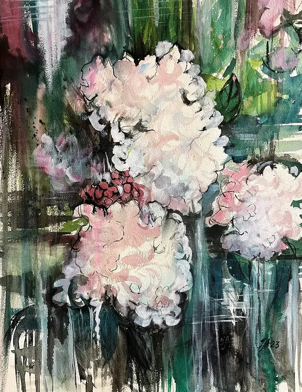 Akvarell Endless Summer av Tanya Lundmark