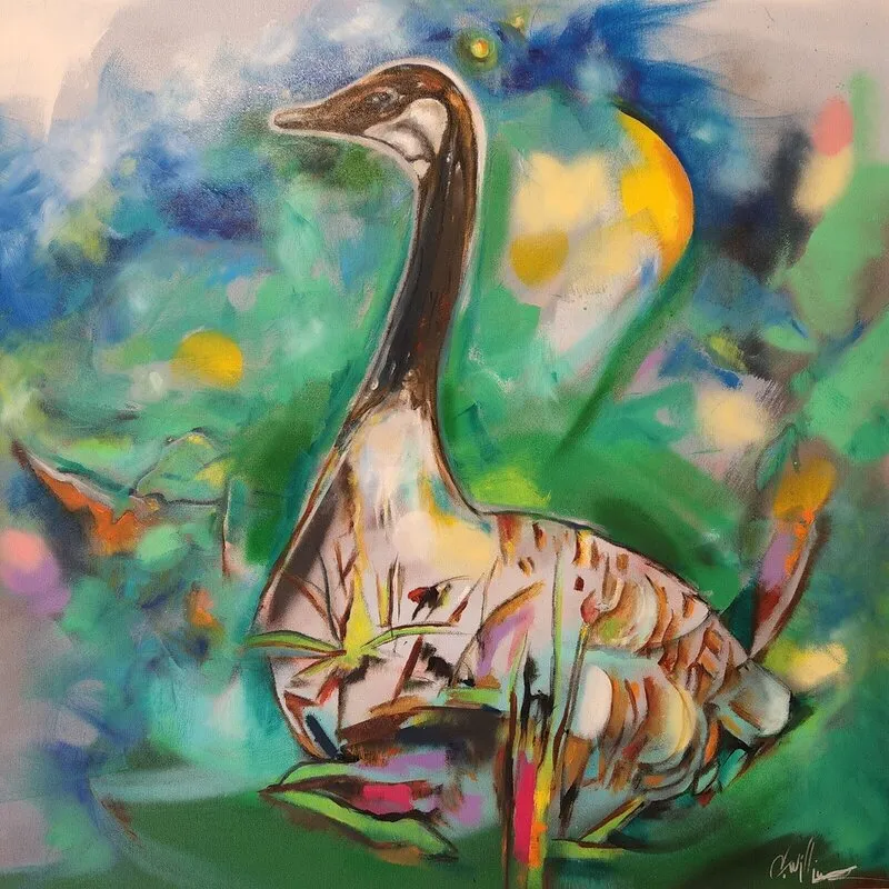 Canadian goose av Christopher Williams