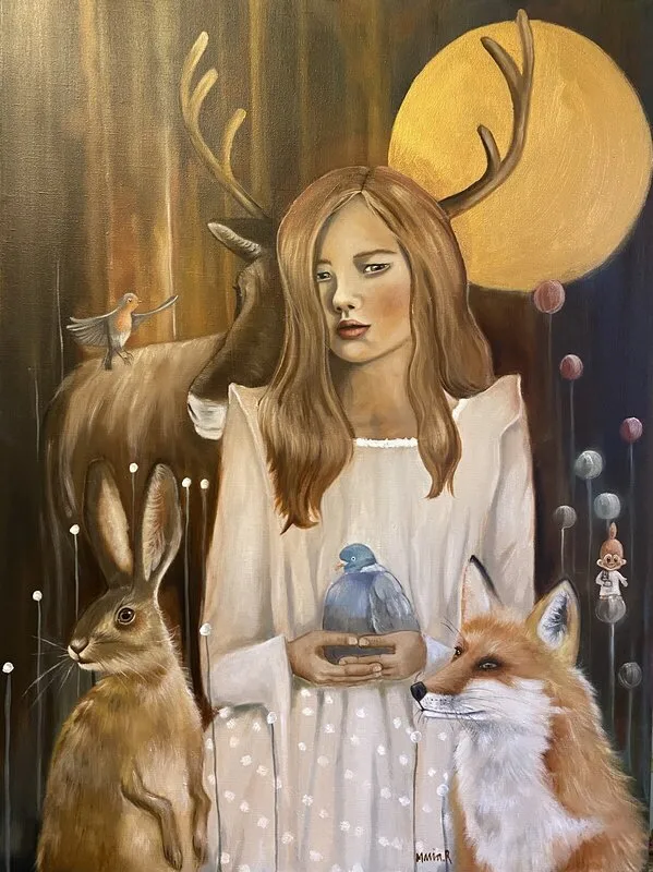 Oljemålning av Maria Rundgren