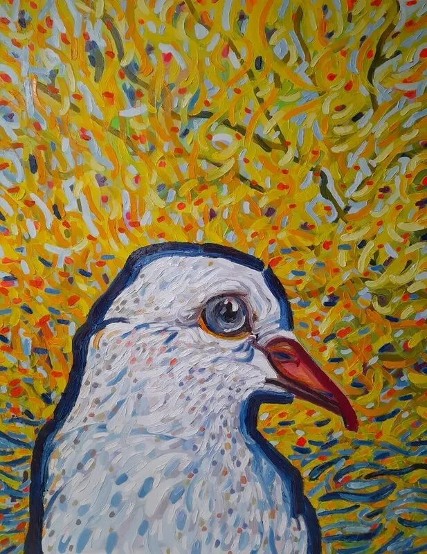 Oljemålning VIS av Anette Classon