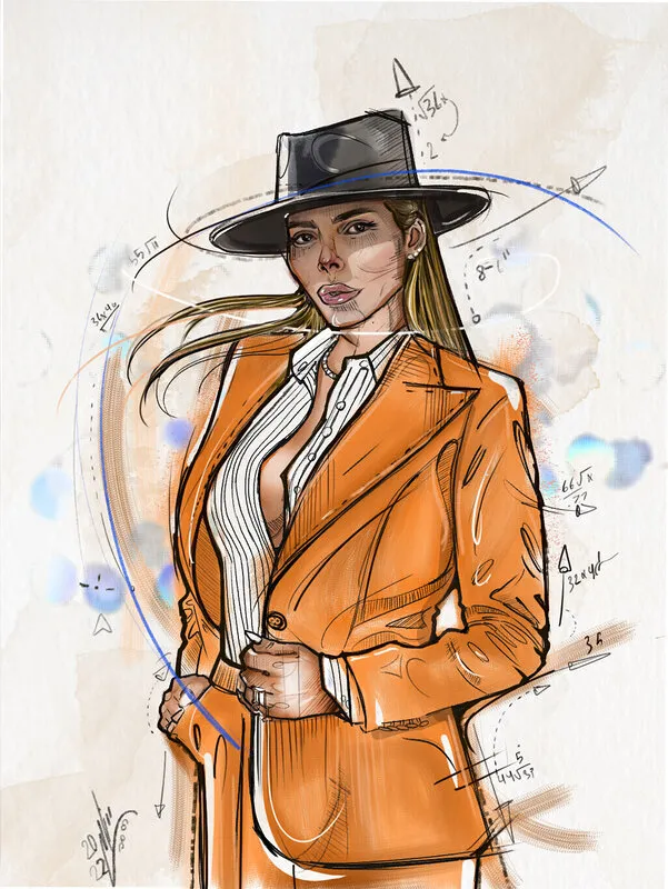 Italian woman av Miad Mirzaei