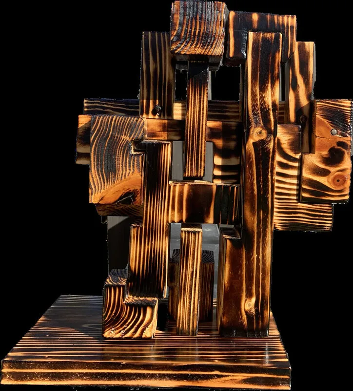 Skulptur Pussel av Cristian Tudor