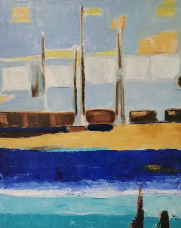 Oljemålning av Monica Eriksson