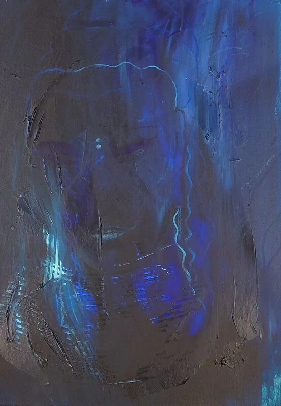 Blue Nefertiti /Soulwarrior 2 av BHJ - Birgitta Helena Järnåker