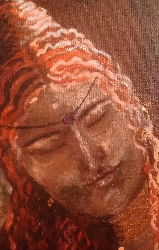 Jag är i kärlek (I am within love), detalj av BHJ - Birgitta Helena Järnåker