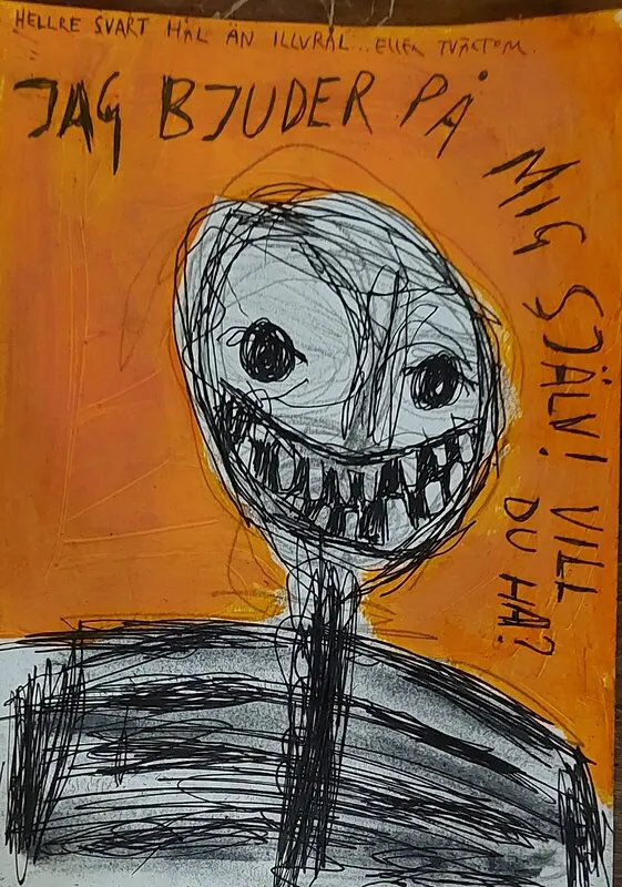 Jag bjuder på mig själv! Vill du ha? av Mikael Jonsson