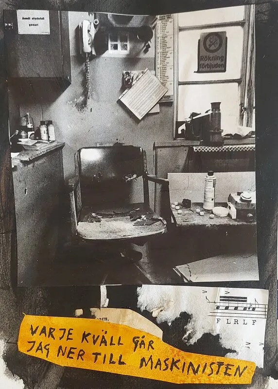 Varje kväll går jag ner till maskinisten (Thåström) av Mikael Jonsson