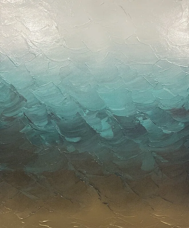 Akrylmålning Onsjö no.3 av Ankanart