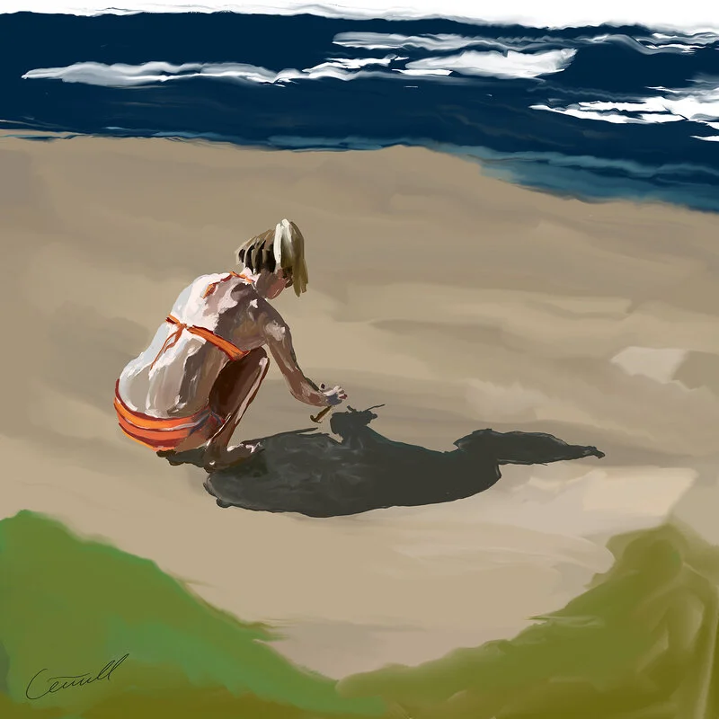 The Bather av Mikael Gjörwell